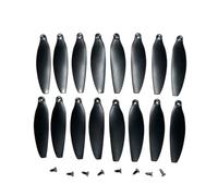 Hélices de quadrirotor à Moteur sans balais, 16 pièces, Remplacement Compatible avec SG101 E88 Evo Compatible avec Drones Pliables