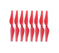 Hélices de Rechange Compatible avec Drones D, 8 pièces, Accessoires Rouges et Noirs, compatibles avec Les modèles CW et CCW, pièces de Rechange(Red)