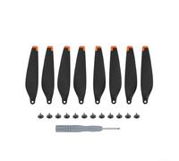 Hélices de rechange pour DJI Mini 4/3 Pro, lames PC 8 x 4 x 1 cm, design coloré pour une meilleure visibilité et stabilité de vol, installation facile à clipser (convient au Mini 4 Pro/Mini 3 Pro) (A)