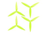 Hélices Gemfan Flash 7040 7 Pouces 3 Pales X 4, Rotation À 360 °, 2, 6 Ou 12 Paires, Compatibles avec Les Drones FPV RC Racing Freestyle Et Quadricoptère Longue Portée(2PAIRS Clear)