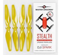 Hélices MAS Stealth pour DJI Spark - Jaune 4 pièces