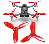Hélices Master Airscrew Ludicrous pour DJI FPV - Rouge, 4 pièces