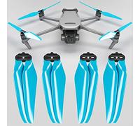 Hélices Master Airscrew Stealth pour DJI Mavic 3 & Mavic 3 Pro/Cine/Enterprise/Classic/3T/3M - Bleu, 4 pièces