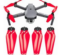 Hélices Master Airscrew Stealth pour DJI Mavic Pro & Platinum - Rouge, 4 pièces