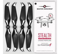 Hélices Master Airscrew Stealth pour DJI Phantom 4 - Noir, 4 pièces