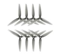 Hélices PC tripales 7 x 3,5 x 3 7035/7 x 4 x 3 7040, 4/8 Paires, adaptées aux Drones Longue portée Mark4 APEX XL7 RC FPV Freestyle 7 Pouces(8 Pair 7040)