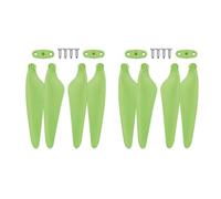 Hélices Pliantes à dégagement Rapide H117S, Lames PC renforcées for systèmes de Propulsion de Drone Zino/Pro / Zino2, Ventilateurs de Remplacement 4 pièces/8 pièces(Green Props 8pcs)