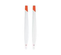 Hélices pliantes en nylon et fibre de carbone blanc renforcées par spécifications T25/T25P for l'intégration de systèmes de plates-formes de vol industrielles(2pcs CCW)