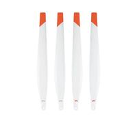 Hélices pliantes en nylon et fibre de carbone blanc renforcées par spécifications T25/T25P for l'intégration de systèmes de plates-formes de vol industrielles(1 Pair)