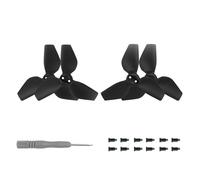 Hélices pour drone DJI NEO, hélice de rechange pour DJI NEO, caméra volante de poche 2016S hélices colorées légères (noir)