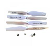 Hélices principales CW CCW, Trou Hexagonal de 14.5cm 145mm 3.5mm 5mm, compatibles avec Le Drone quadrirotor X5HW X5HC XS809 R/C(3.5MM-White)