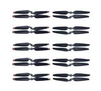 Hélices Standard, Compatible avec DJI, Matrice 4 4T 4E | 1 paire ; noir et orange, diamètre de 27,4 cm, pas de 14,5 cm, 10,8 g par pale(Standard-10 Pair)