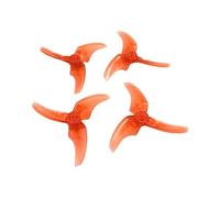 Hélices tripales Avan Rush 2,5" (Rotation horaire/antihoraire) for Moteurs Tinyhawk II et 1106 (3S-4S)(Red)