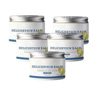 Helichrysum Balm 2025 Nouveau, crème pour la peau polyvalente 4,02 oz, hydratation complète du corps, apaise, réduit les rougeurs (5pcs)