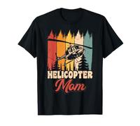 Helicopter Mom Retro Surprotecteur Fête des Mères T-Shirt