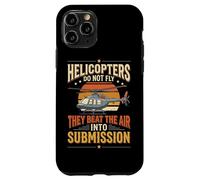 Helicopter Pilot Aviation Beat The Air Soumission Rotor Coque pour iPhone 11 Pro