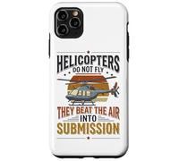 Helicopter Pilot Aviation Beat The Air Soumission Rotor Coque pour iPhone 11 Pro Max