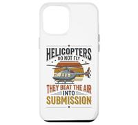 Helicopter Pilot Aviation Beat The Air Soumission Rotor Coque pour iPhone 12 Pro Max