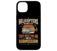 Helicopter Pilot Aviation Beat The Air Soumission Rotor Coque pour iPhone 14 Plus