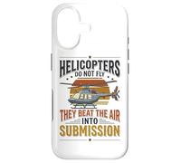 Helicopter Pilot Aviation Beat The Air Soumission Rotor Coque pour iPhone 17