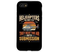 Helicopter Pilot Aviation Beat The Air Soumission Rotor Coque pour iPhone SE (2020) / 7/8