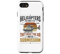 Helicopter Pilot Aviation Beat The Air Soumission Rotor Coque pour iPhone SE (2020) / 7/8