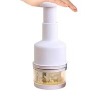 Hélicoptère à ail | Hachoir à ail | Ustensile Ail Press | Hachoir à oignons sûr et tranches | Robot de cuisine portable multifonction pour la cuisine