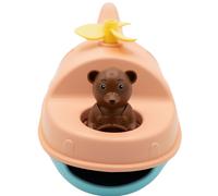 Hélicoptère Bateau de Petit Ours Brun Pêche