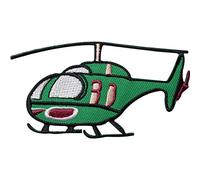 Hélicoptère brodée fer à repasser/coudre sur patch Kids Crafts pour homme Broderie badge