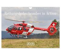 Hélicoptère de sauvetage en action (Calendrier mural 2026 DIN A4 horizontal), CALVENDO calendrier mensuel