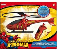 Hélicoptère De Secours Spiderman Marvel Rouge Et Bleu