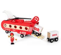 BRIO World Hélicoptère Cargo - Ravensburger - Circuit de train en bois - Mixte dès 3 ans - Multicolore