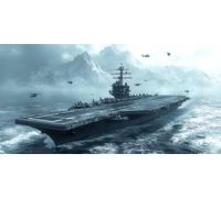 Hélicoptère Diamond Painting Adulte 20x40 CM Diamond Painting porte-avions DIY Strass Kit Broderie Point de Croix Peinture Diamant Kit Complet Adulte pour Tableau Decoration Murale Cadeau ZSHD-7023