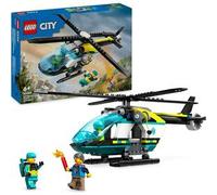 Hélicoptère d'Urgence LEGO City 60405 - Aventure de Secours à Partir de 6 Ans