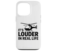 Hélicoptère - Équipage aérien - C'est Plus Fort dans la Vraie Vie Coque pour iPhone 13 Pro