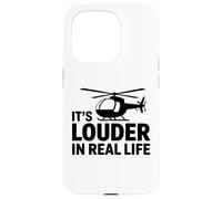 Hélicoptère - Équipage aérien - C'est Plus Fort dans la Vraie Vie Coque pour iPhone 15 Pro
