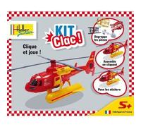 Hélicoptère - HELLER - Kit Clac - 25 pièces - 21.5 x 10 x 7.5 cm - À partir de 5 ans