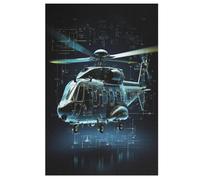 Hélicoptère Puzzles en Bois Adultes Et Adolescents 1000 Pieces EnfFourmis Puzzle Décoration Mur Moderne Art Jouets Cadeau IntéressFourmis 78×53cm