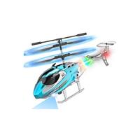 Hélicoptère RC 2,4 G Avion Télécommandé d'intérieur avec Lumière LED et 3,5 Canaux Gyro