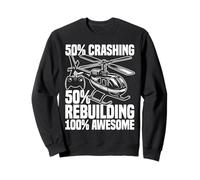 Hélicoptère RC Pilote RC Modèle Crashing RC Hélicoptère Sweatshirt