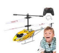 Hélicoptère RC pour : jouet modèle d'avion télécommandé, jouet d'hélicoptère rechargeable | Hélicoptère électrique facile à voler avec flottaison stable, lumières LED, construction du