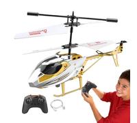 Hélicoptère RC pour : jouet modèle d'avion télécommandé, jouet d'hélicoptère rechargeable | Hélicoptère électrique facile à voler avec flottaison stable, lumières LED, construction du
