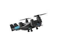 VEVOR Hélicoptère télécommandé 2,4 GHz avec Gyroscope, Avion RC à 4 canaux pour débutants, lumières d'ailes et décollage/atterrissage à Une Touche, Jouet d'avion Volant pour Enfants à partir de 8 Ans