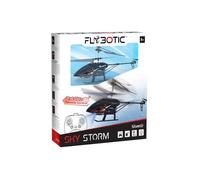 Flybotic Hélicoptère radiocommandé Sky Storm 3 canaux Gyroscope rotor coaxial Batterie incluse