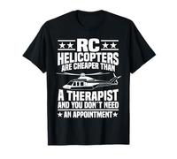 Hélicoptère télécommandé, pilote d'avion moins cher RC hélicoptère T-Shirt