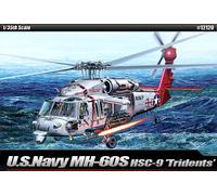 HÉLICOPTÈRE U.S. NAVY MH-60S HSC-9 TRIDENTS Maquette En Plastique 1:35 ACADEMY
