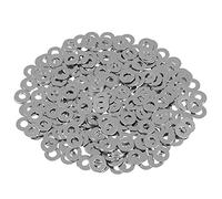 HELIFOUNER Lot de 500 rondelles plates M2.5 en acier inoxydable 304, diamètre intérieur 2,5 mm, diamètre extérieur 6 mm, épaisseur 0,5 mm, rondelles garde-boue, rondelles métalliques pour vis et
