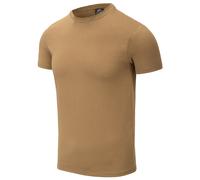 Helikon Coton Organique T-shirt Slim Homme Décontractée Manches Courtes Coyote