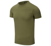 Helikon Coton Organique T-shirt Slim Homme Maigrir Manches Courtes U.S Green