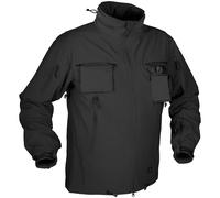HELIKON COUGAR TACTIQUE SOFT SHELL SÉCURITÉ HOMMES WIND BLOCKER QSA JACKET NOIR